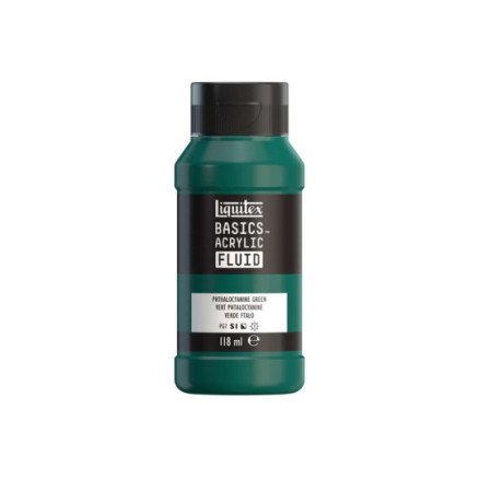 Basics Fluid 118ml Phthaloyanine Green Row 317