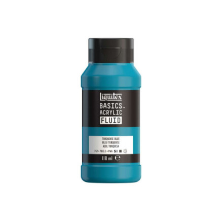 Basics Fluid 118ml Turquoise Blue Row 046