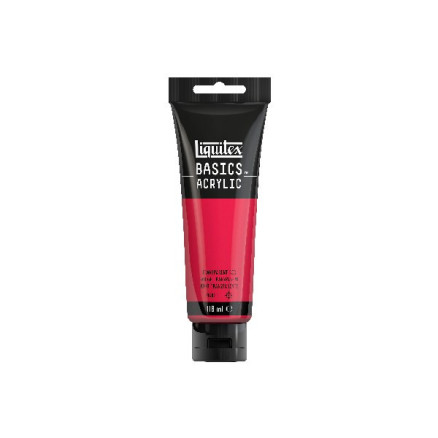 Basics 118ml Transparent Red 047