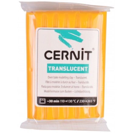 Cernit Modellervoks Translucent 129 Rav 56g