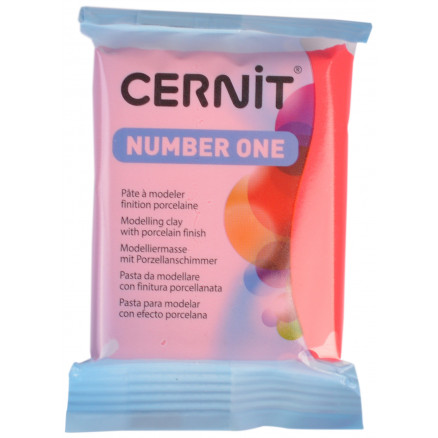 Cernit Modellervoks Unicolor 012 Rød 56g