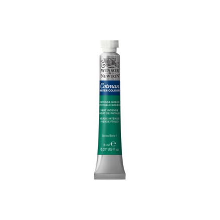 Cotman Watercolour 8ml Intense Green 329