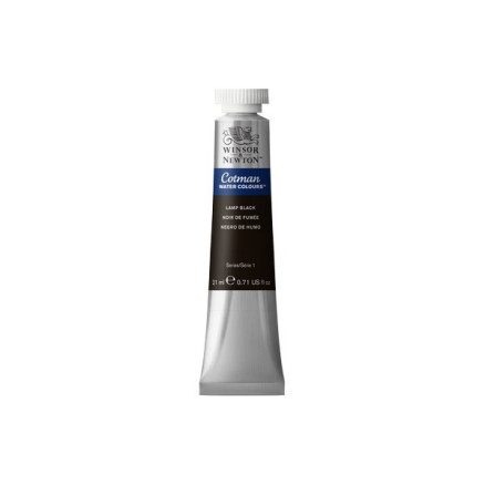 Cotman Watercolour 21ml Lamp Black 337
