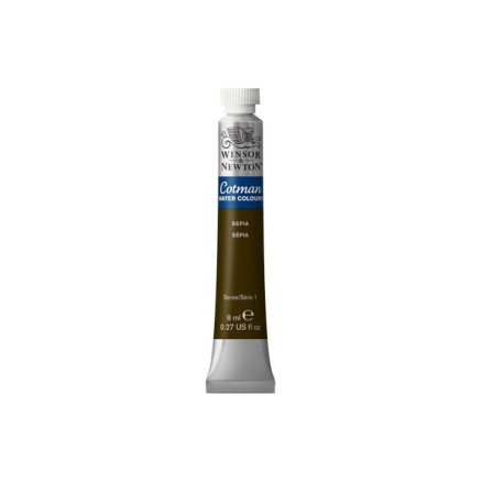 Cotman Watercolour 8ml Sepia 609