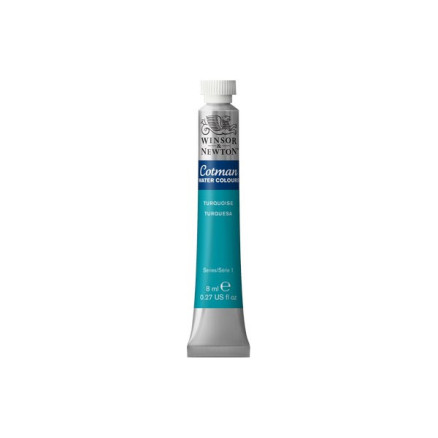 Cotman Watercolour 8ml Turquoise 654
