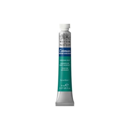 Cotman Watercolour 8ml Viridian Hue 696