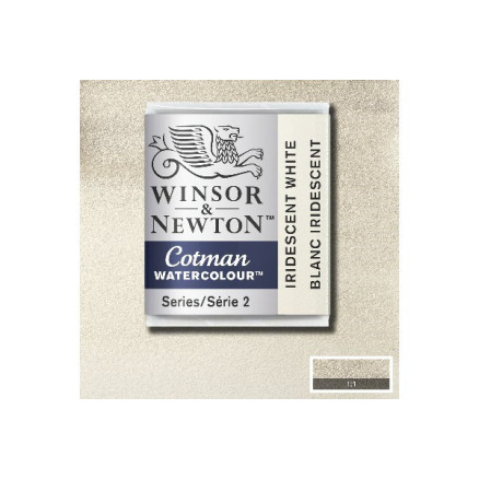 Cotman Watercolour     Pan Iridescent White 330
