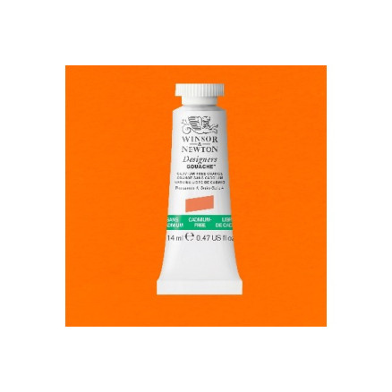 Designers Gouache 14ml Cadminum-free  Orange 899