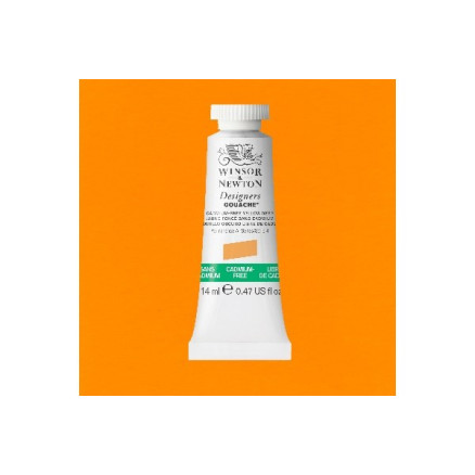 Designers Gouache 14ml Cadminum-free  Yellow Deep