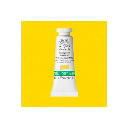 Designers Gouache 14ml Cadminum-free  Yellow Pale