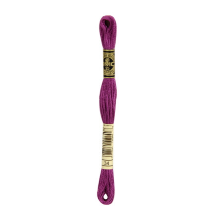 Dmc Mouliné Spécial 25 Broderigarn 34 Orkide