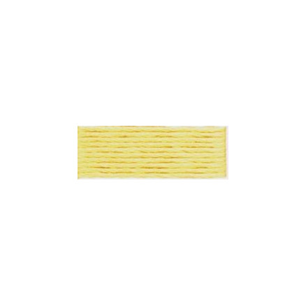 Dmc Mouliné Spécial 25 Broderigarn 3822 Støvet Gul