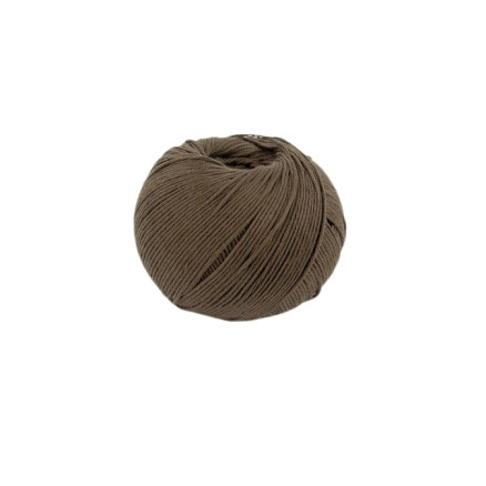 Dmc Natura Just Cotton Garn Unicolor 22 Gråbrun