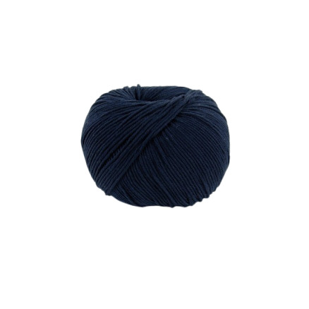 Dmc Natura Just Cotton Garn Unicolor 28 Marineblå