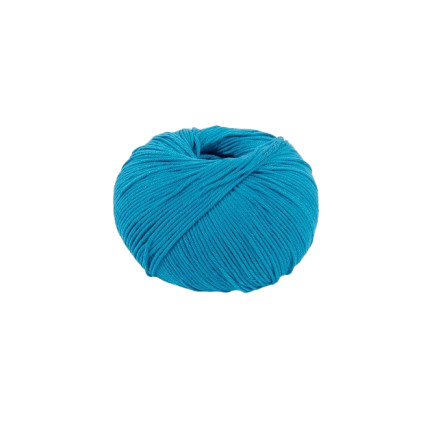 Dmc Natura Just Cotton Garn Unicolor 64 Mørk Turkis