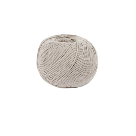 Dmc Natura Just Cotton Garn Unicolor 80 Perlegrå