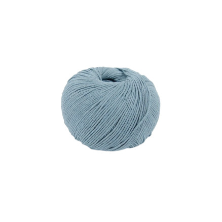 Dmc Natura Just Cotton Garn Unicolor 56 Støvet Blå