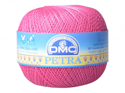 Dmc Petra Nr    Hæklegarn Unicolor 53805 Cerise