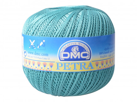 Dmc Petra Nr    Hæklegarn Unicolor 53849 Søgrøn