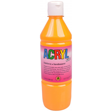 Fantasy Color Hobbymaling Akrylmaling Gul 500ml