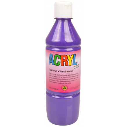 Fantasy Color Hobbymaling Akrylmaling Lilla 500ml