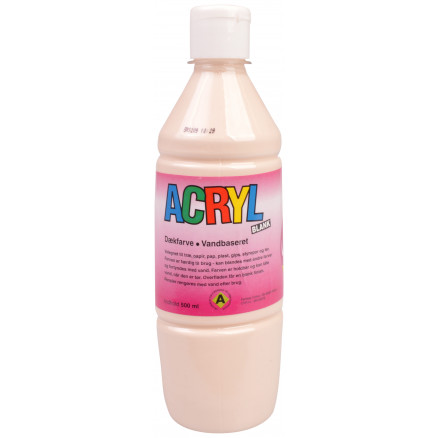 Fantasy Color Hobbymaling Akrylmaling Lys Hudfarve 500ml
