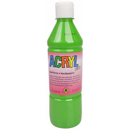 Fantasy Color Hobbymaling Akrylmaling Lysegrøn 500ml