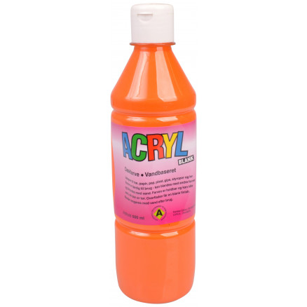Fantasy Color Hobbymaling Akrylmaling Orange 500ml