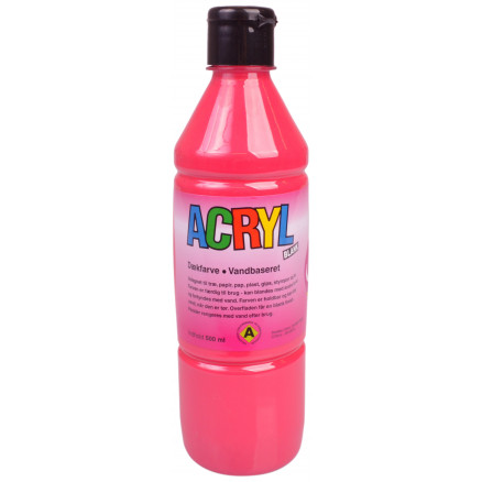 Fantasy Color Hobbymaling Akrylmaling Primær Rød 500ml