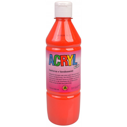 Fantasy Color Hobbymaling Akrylmaling Rød 500ml