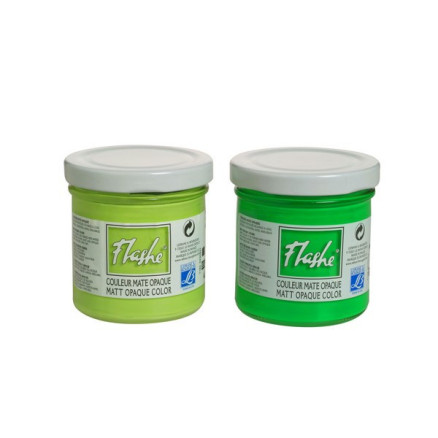 Flashe Acrylic 125ml Bright Green 554