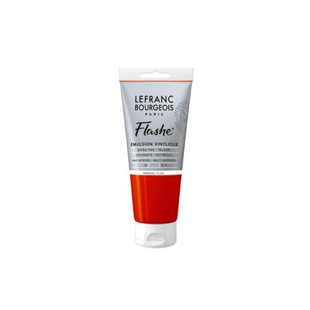 Flashe Acrylic 80ml Flourescent Orange