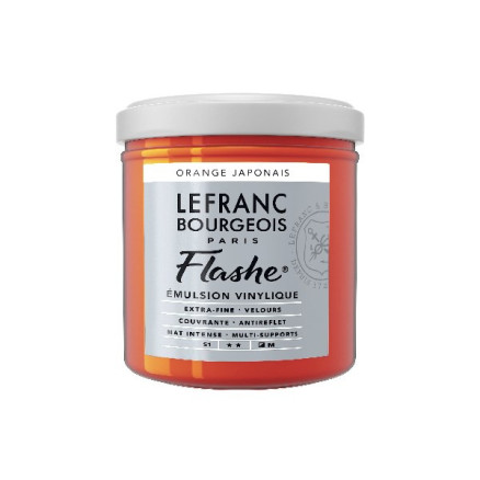 Flashe Acrylic 125ml Japanese Orange 476