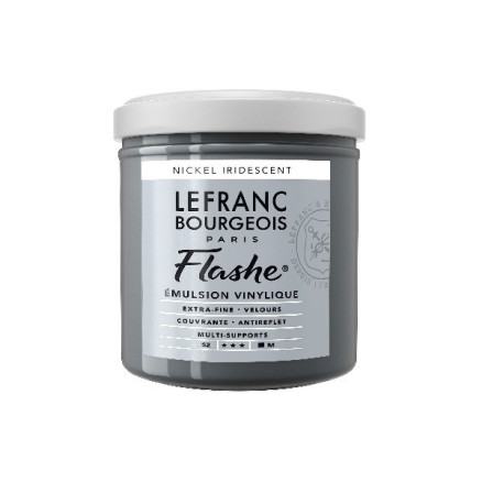Flashe Acrylic 125ml Nickel Iridescent 833