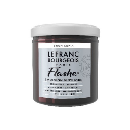 Flashe Acrylic 125ml Sepia Brown 107