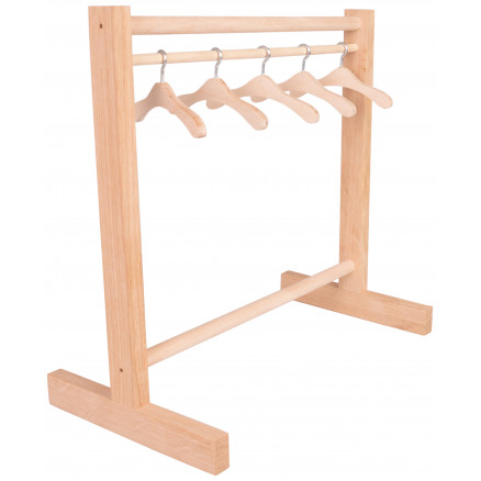 Fromwood Mini Tøjstativ Med Bøjler Træ 31x18x31cm