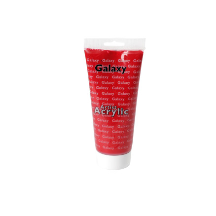 Galaxy Artist Akrylmaling Kunstnerfarve Karminrød 200ml