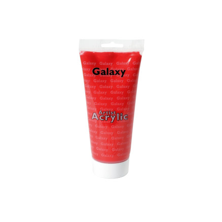 Galaxy Artist Akrylmaling Kunstnerfarve Rød 200ml