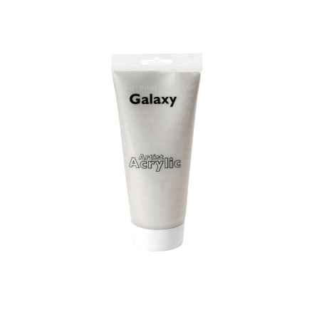Galaxy Artist Akrylmaling Kunstnerfarve Sølv 200ml