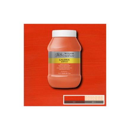 Galeria Acrylic 1l Cadmium Orange Hue 090