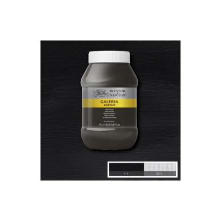 Galeria Acrylic 1l Ivory Black 331