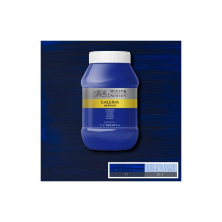 Galeria Acrylic 1l Ultramarine 660