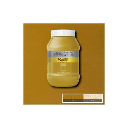 Galeria Acrylic 1l Yellow Ochre 744