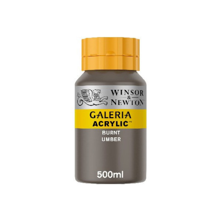 Galeria Acrylic 500ml Burnt Umber 076