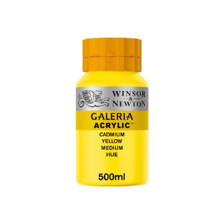 Galeria Acrylic 500ml Cad Yellow Medium   120