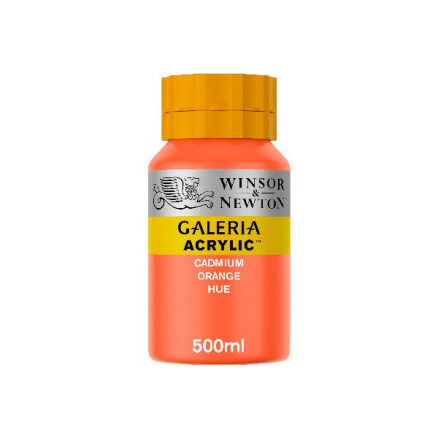 Galeria Acrylic 500ml Cadmium Orange Hue 090