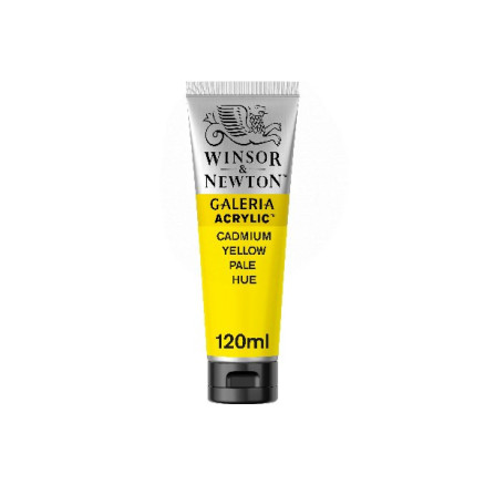 Galeria Acrylic 120ml Cadmium Yellow Pale Hue 114