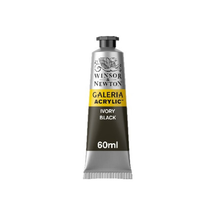 Galeria Acrylic 60ml Ivory Black 331