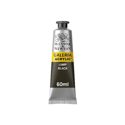 Galeria Acrylic 60ml Lamp Black 337