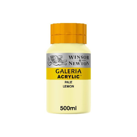Galeria Acrylic 500ml Pale Lemon 434